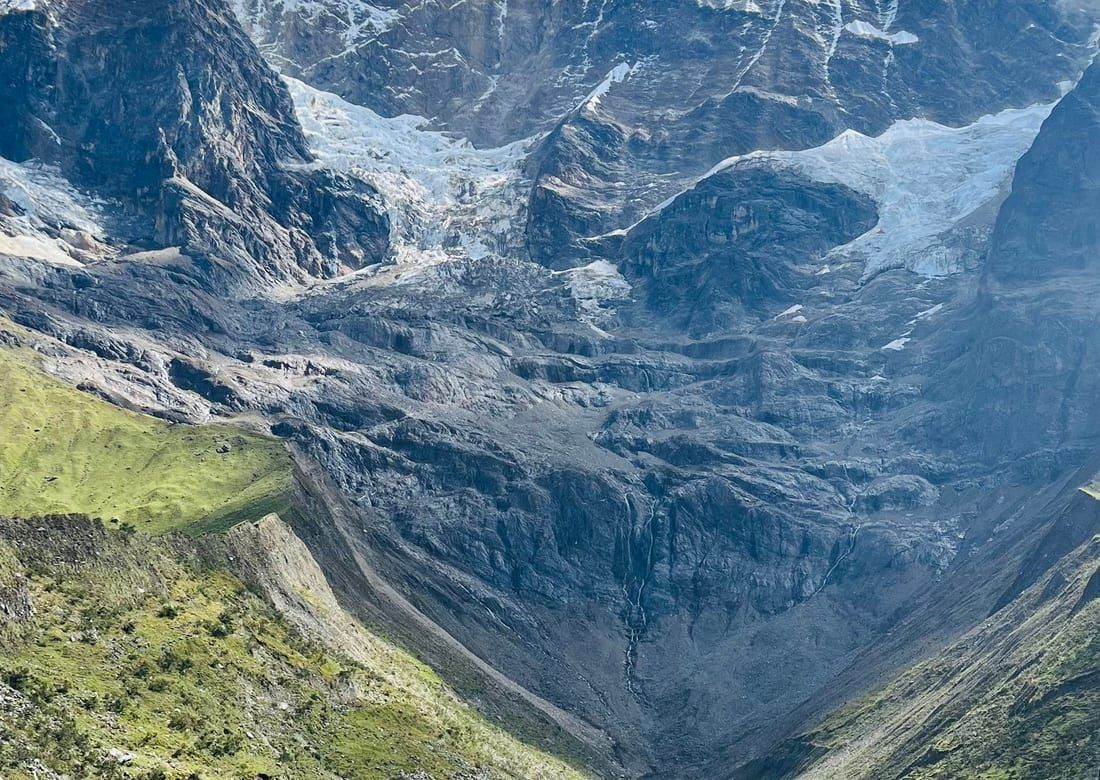Humantaysjön under glaciären